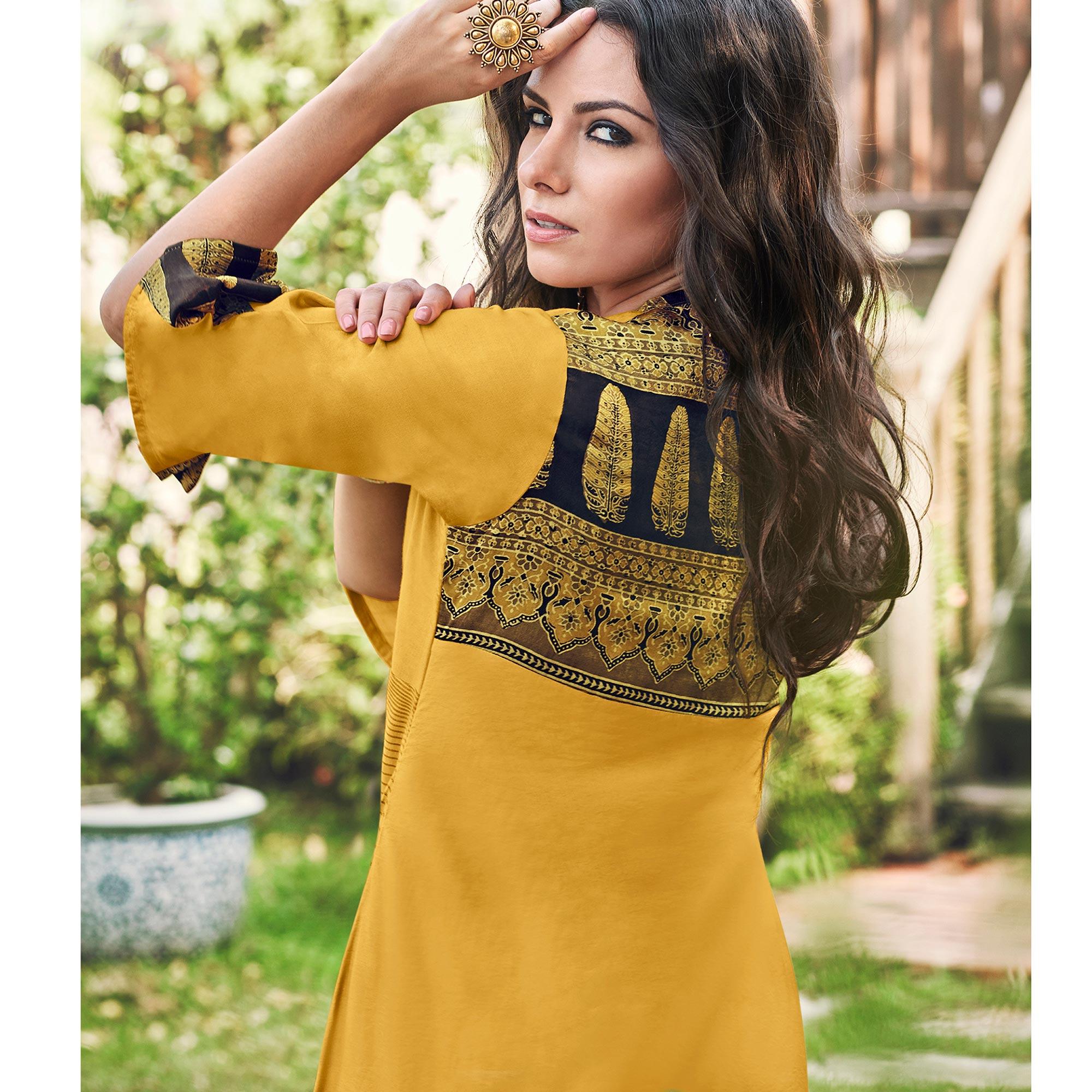 hand work designer long kurti, Party Wear at Rs 599 in Surat | ID:  26310589712